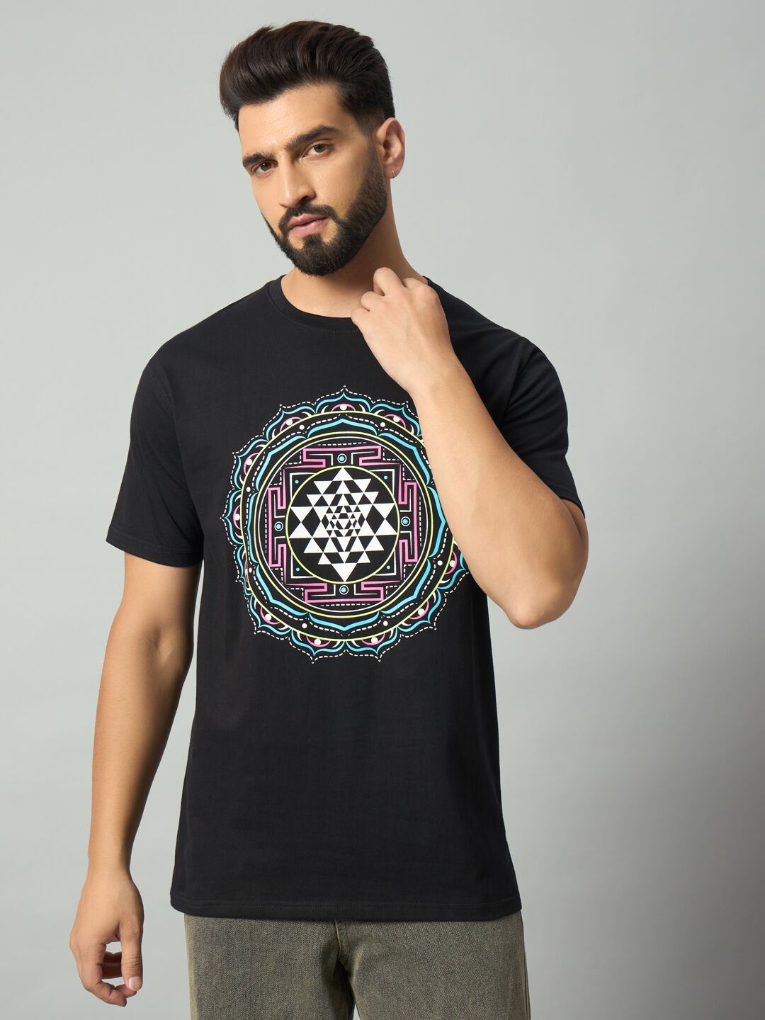Shri Yantra Glow in the Dark T-Shirt