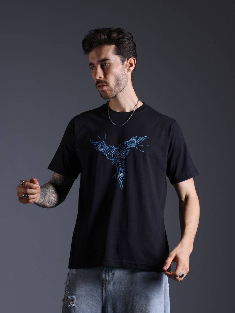 Totem Black Glow in the Dark | UV Reactive T-Shirt