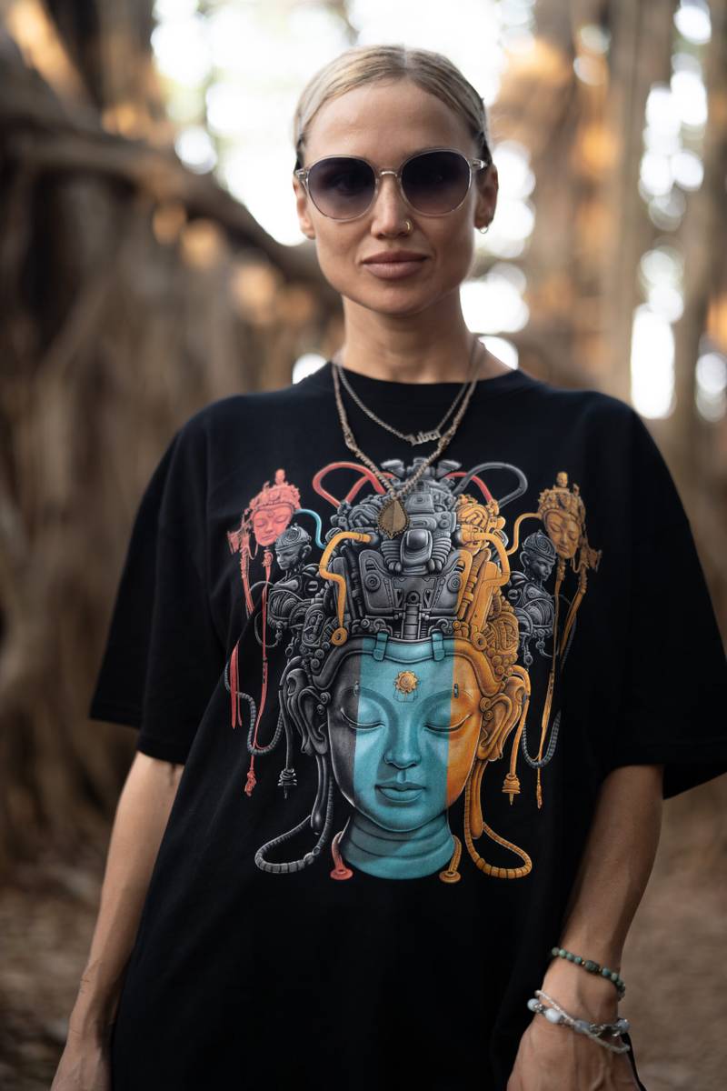 BUDDHA  Oversized T-Shirt - Image 1