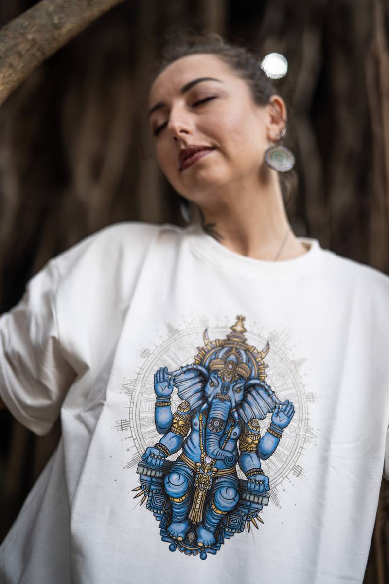 GANESHA OVERSIZED T-SHIRT - Image 1
