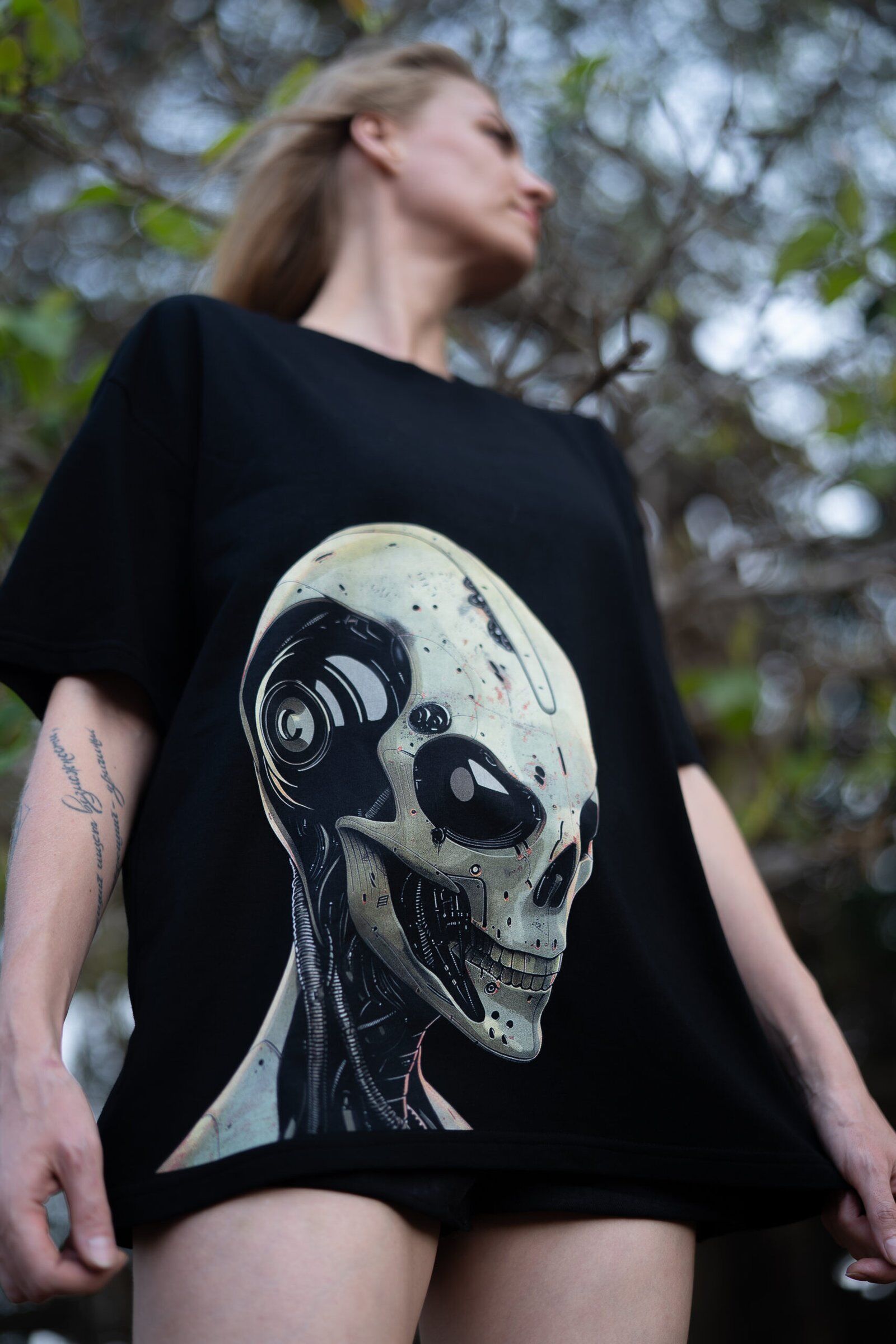 Alien Oversized T-Shirt - Image 1
